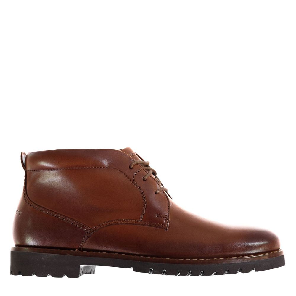 Rockport Marsh - Mens Chukka Boots - Cognac - NZ (TWJ-264037)